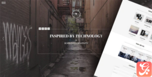 Hephaestus - One-Page Creative Template