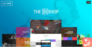 Bishop - Multi-Purpose One & Multi Page HTML Template
