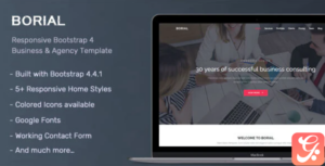 Borial - Business & Agency Template