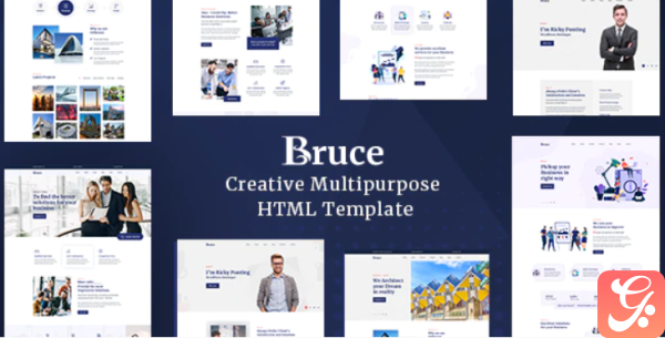 Bruce Creative Multipurpose HTML Template