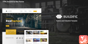 Buildific - Factory and Industrial HTML Template