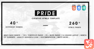 Pride - Multipurpose HTML5 Template
