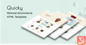 Quicky - Minimal eCommerce HTML Template