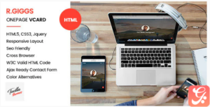 Portfolio, Resume & Cv Template - R. Giggs