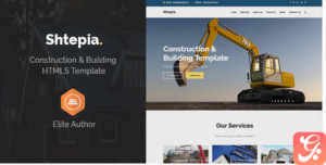Shtepia - Construction & Building HTML5 Template