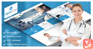 Medicom - Medical & Health Template