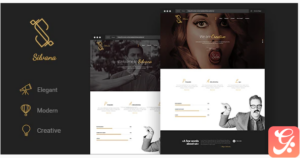 Silvana - Creative Onepage Agency Template