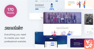 Snowlake - Creative Business & Startup Template