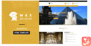 Max Museum - Historical & Artifacts HTML Template