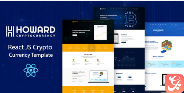 Howard React JS Crypto Currency Template