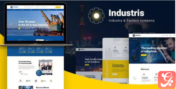 Industris Factory Industrial HTML5 Template