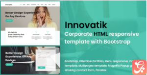 Innovatik - Corporate HTML responsive template