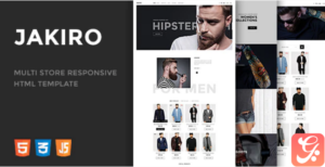Jakiro - Multi Store Responsive HTML Template