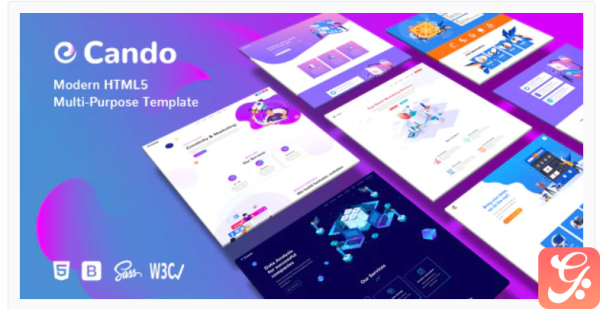 Cando - Creative Multi-Purpose HTML Template