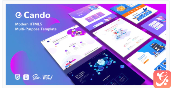 Cando Creative Multi Purpose HTML Template