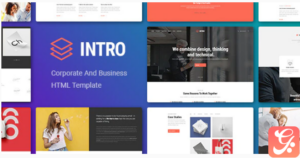 INTRO - Corporate And Business HTML Template