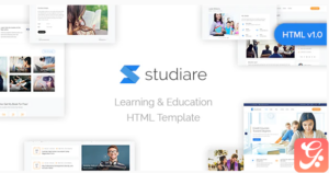 Studiare - Education HTML5 Template for Univeristy & Online Courses