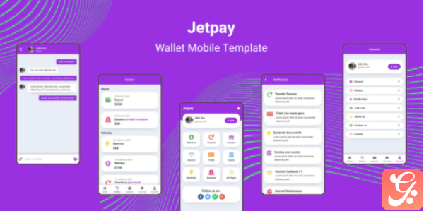 Jetpay Wallet Mobile Template