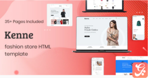 Kenne - Fashion Store HTML Template