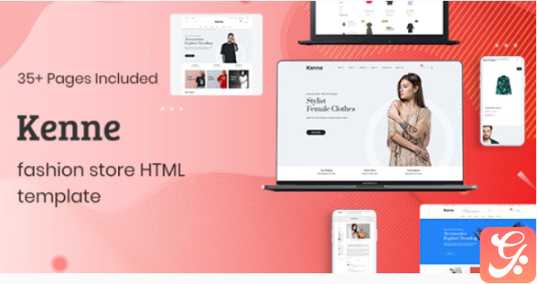 Kenne Fashion Store HTML Template