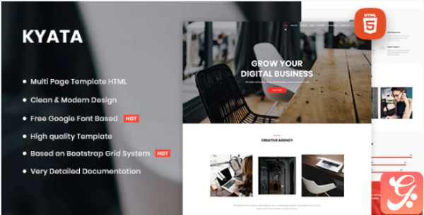 Kyata Multipurpose HTML5 Template