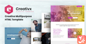 Creativx - Creative Multipurpose HTML Template