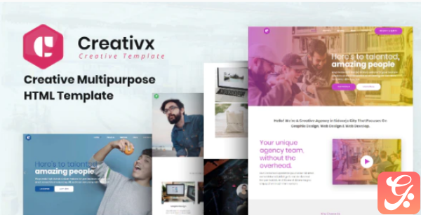 Creativx Creative Multipurpose HTML Template