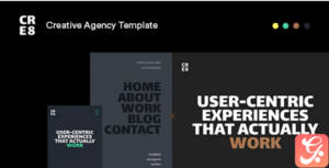 CRE8 Creative Agency HTML Template