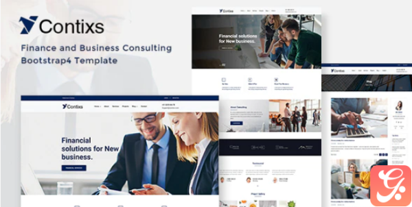 Contixs Business Consulting HTML Template