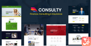 Consulty - Finance Consulting and Insurance HTML Template