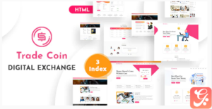 Trade Coin - Digital Exchange HTML Template