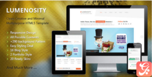 LUMENOSITY - Multipurpose Responsive HTML5 Theme