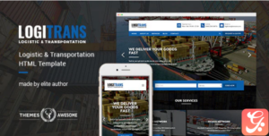 LogiTrans - Logistic and Transportation HTML Template