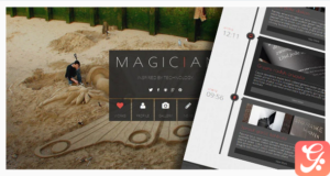 Magician - Responsive Parallax Template