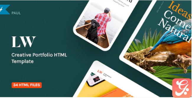 Lewis - Creative Portfolio & Agency HTML Template