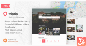 TripTip - Listing & Directory HTML5 Template