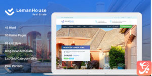 Lemanhouse - Real Estate HTML Template