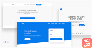 Ura Multipurpose Landing Page Template