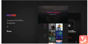 Madrid - Creative Portfolio Template