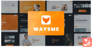 Waysme - Creative Agency & Personal HTML Template