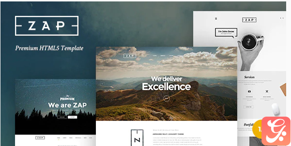 ZAP - Multi-Purpose HTML5 Template