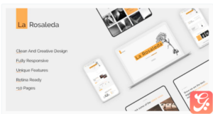 La Rosaleda - Creative HTML Template