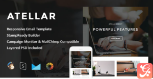 Atellar - Responsive Email + StampReady Builder