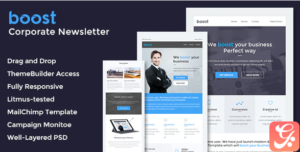 Boost - Corporate B2B Newsletter + Online Builder Access