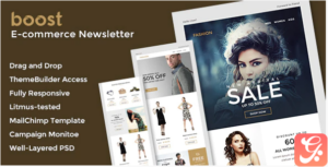 Boost - E-commerce Newsletter + Online Builder Access
