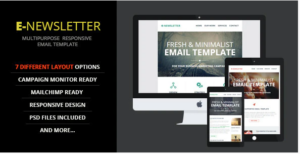 E-Newsletter - Multipurpose Email Template