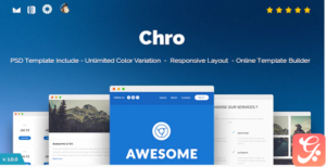 Chro - Responsive Email + Online Template Builder