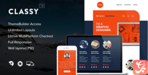 Classy - Responsive Email + Themebuilder Access