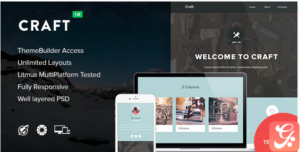 Craft - 4 Pack Templates + Themebuilder Access
