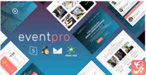 EventPro - Responsive Email Template with MailChimp Editor, StampReady & Online Builder